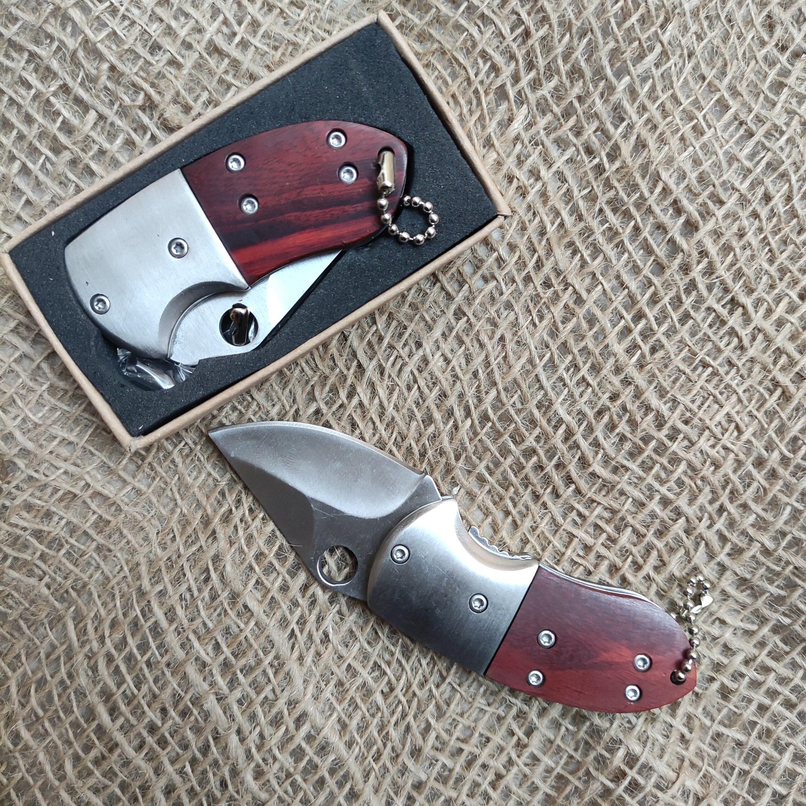 Mini Folding Knife Pocket Knife Folding Knife Blade 2.5 inch Overall 5.5 inch - Image 2