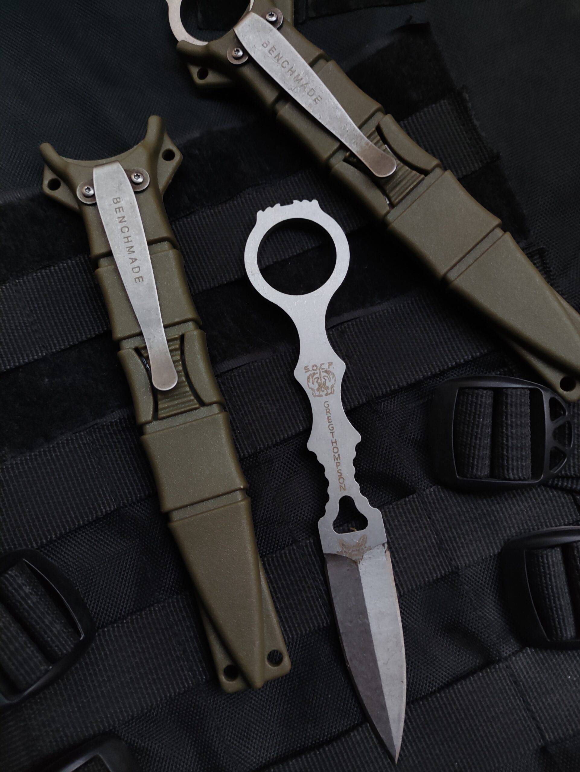 SOCP Dual Edge Benchmade EDC knife Concealed Carry