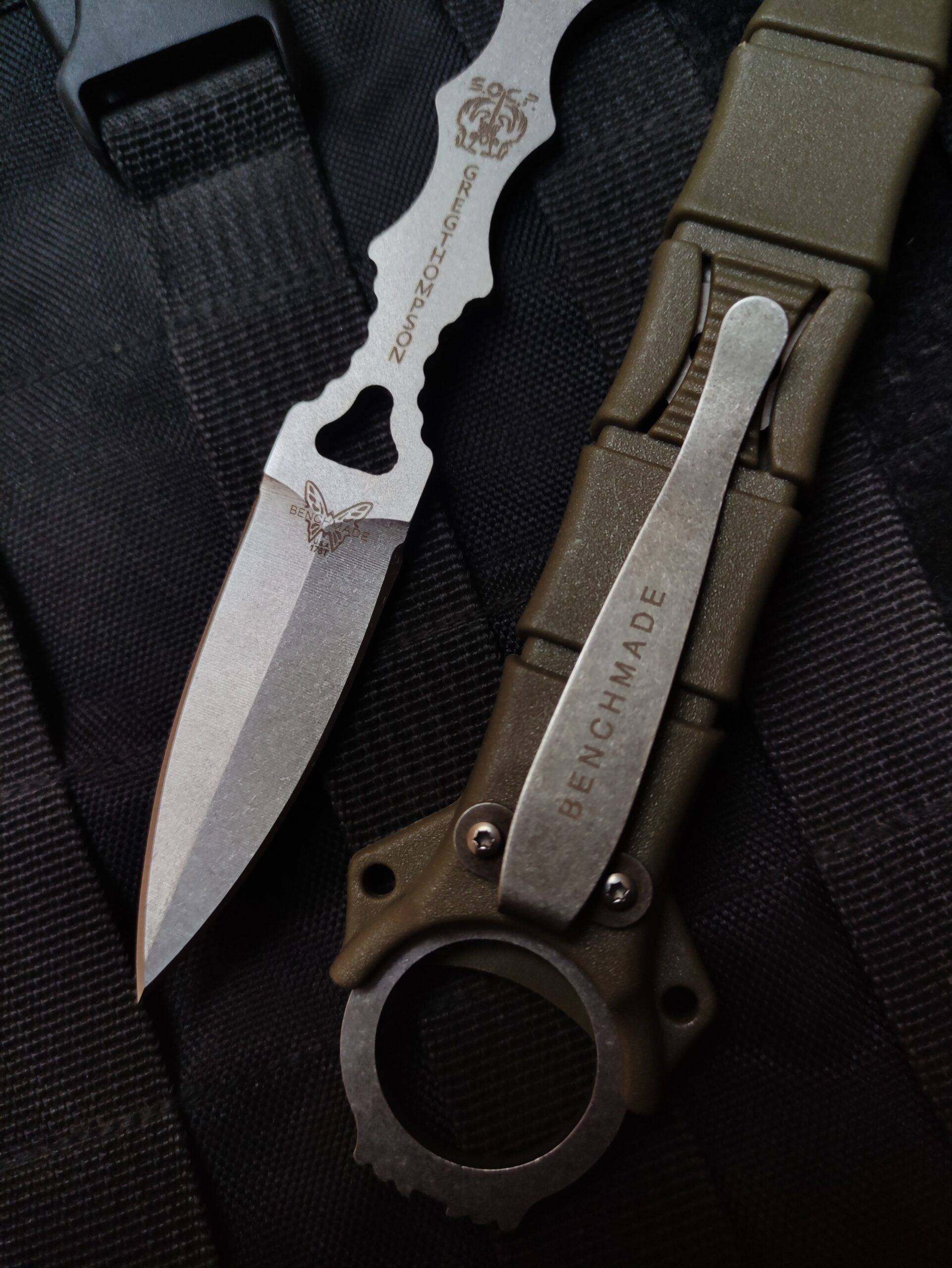 SOCP Dual Edge Benchmade EDC knife Concealed Carry - Image 2